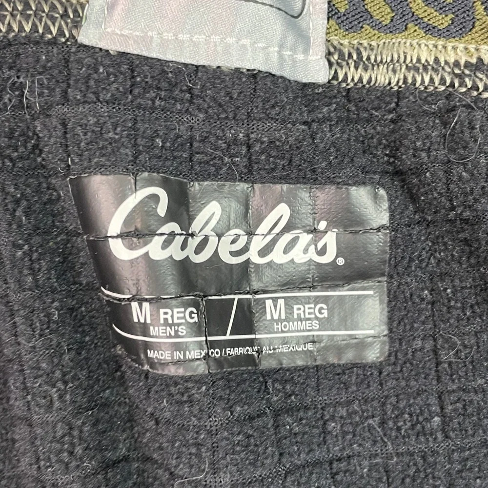 Cabela's ECWCS Thermal Zone Baselayer Mens S Black Olive Polartec Leggings Pants